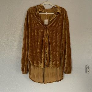 Free people button up brand new with tags